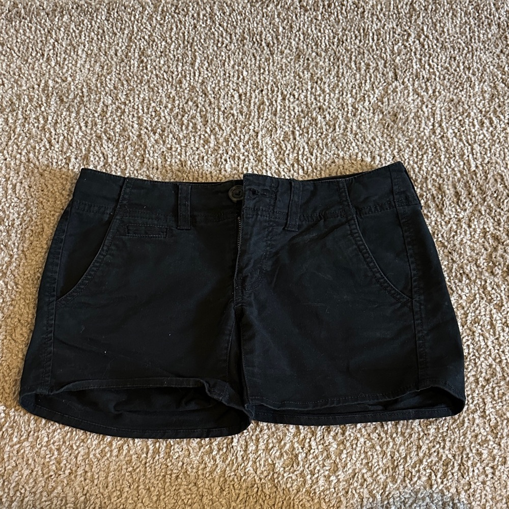 American Eagle Outfitters Black Jean Shorts